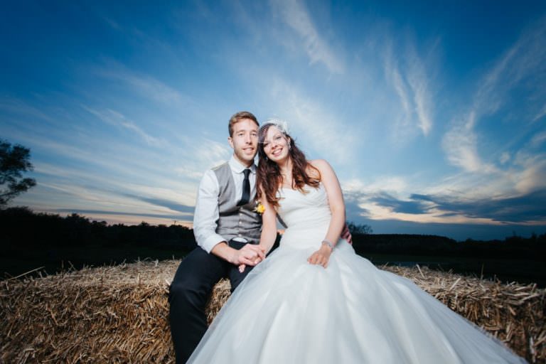 Lisbeth & George’s Wedding at York Maze