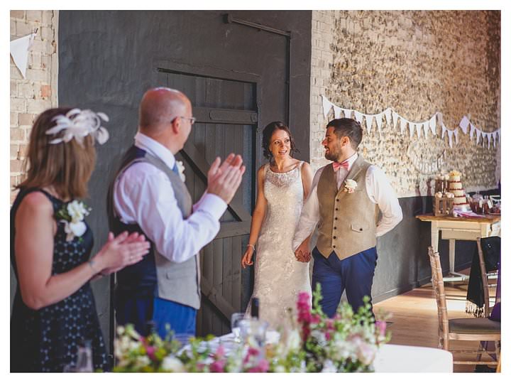 Michelle & Karl at The Granary Barns, Newmarket 90