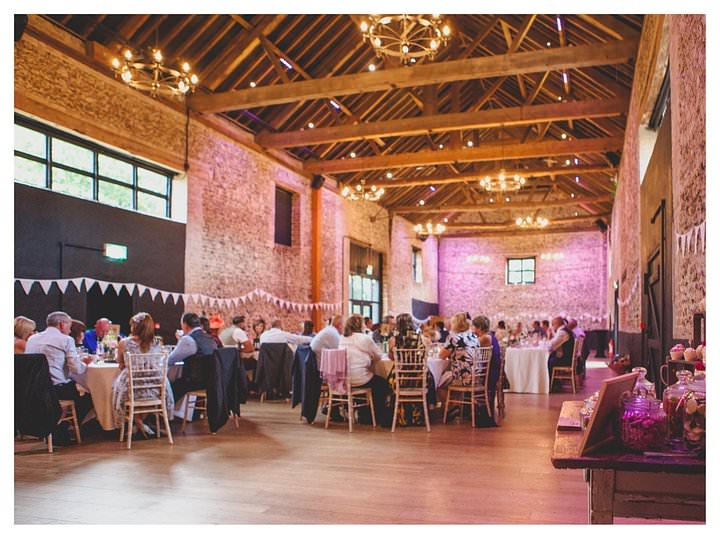 Michelle & Karl at The Granary Barns, Newmarket 91