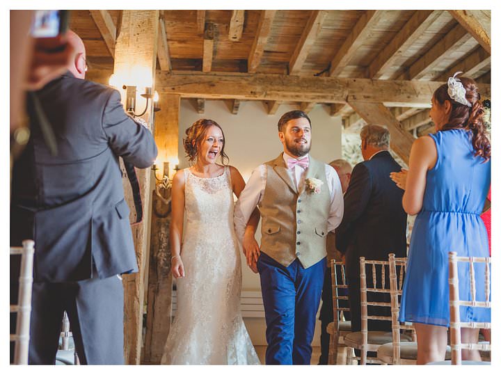 Michelle & Karl at The Granary Barns, Newmarket 59