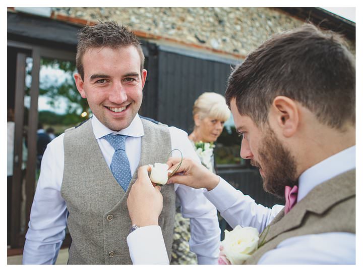 Michelle & Karl at The Granary Barns, Newmarket 36