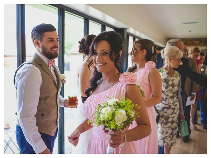 Michelle & Karl at The Granary Barns, Newmarket 62