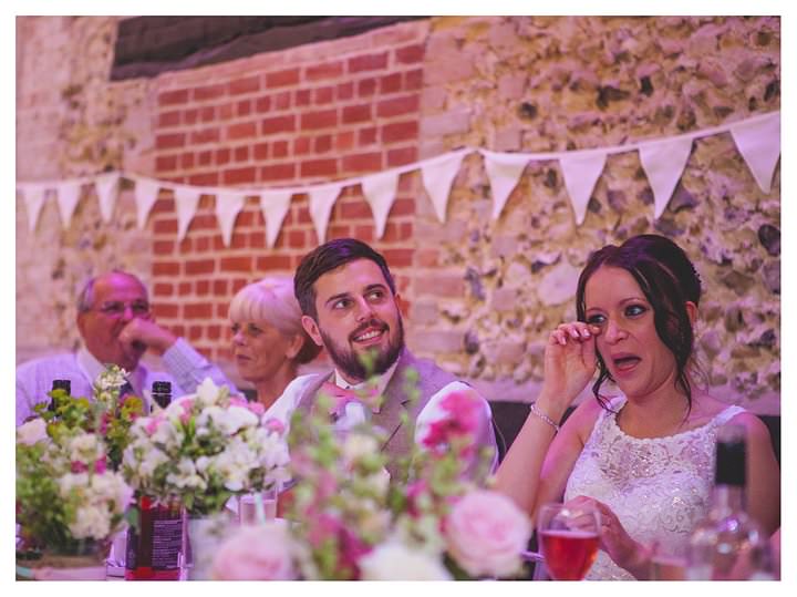 Michelle & Karl at The Granary Barns, Newmarket 93