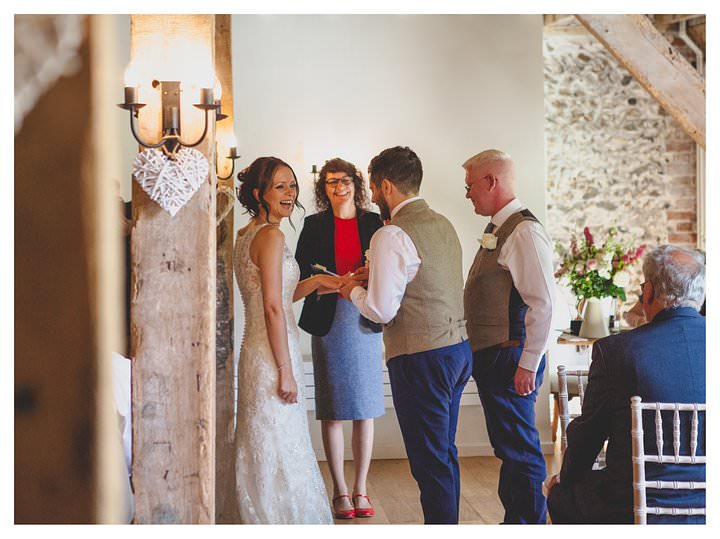 Michelle & Karl at The Granary Barns, Newmarket 54