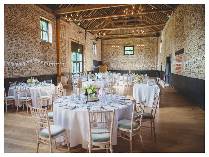 Michelle & Karl at The Granary Barns, Newmarket 77