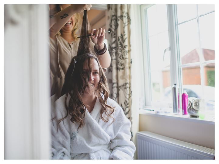 Michelle & Karl at The Granary Barns, Newmarket 4