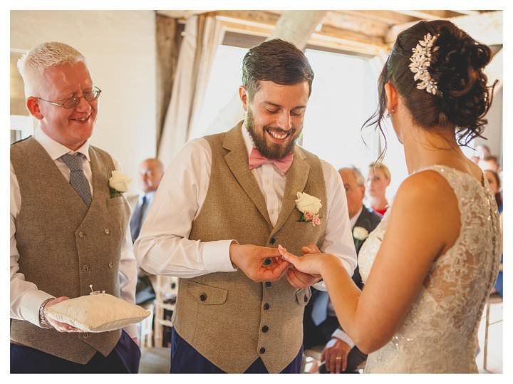 Michelle & Karl at The Granary Barns, Newmarket 55