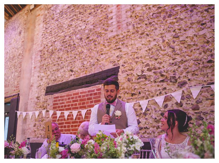 Michelle & Karl at The Granary Barns, Newmarket 95