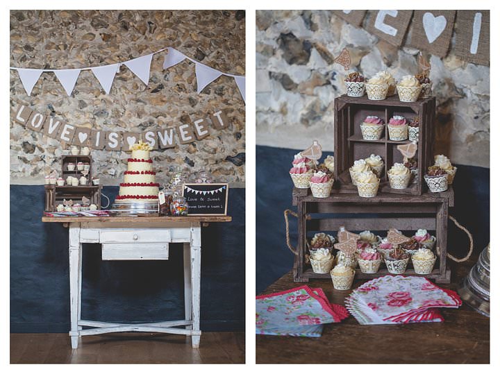 Michelle & Karl at The Granary Barns, Newmarket 78