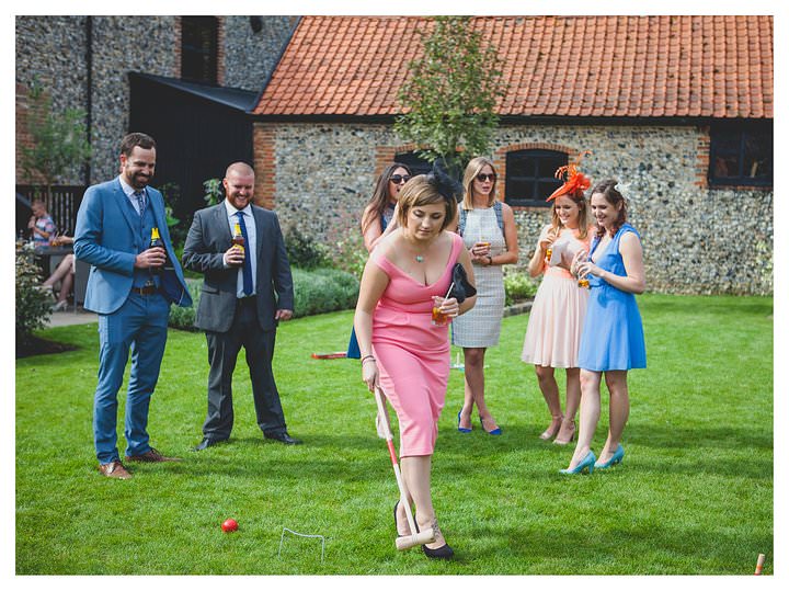 Michelle & Karl at The Granary Barns, Newmarket 74