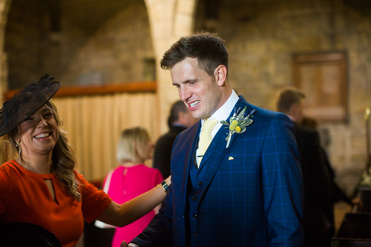 emotional groom