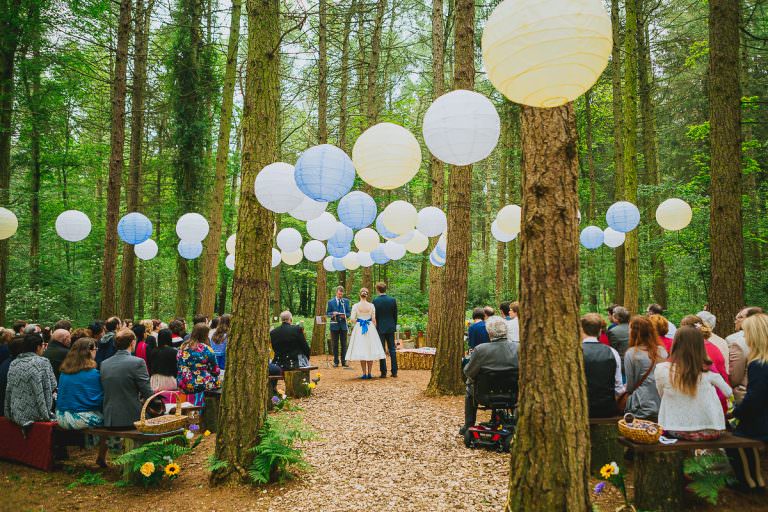 Rebecca & Andrews wedding at Camp Katur