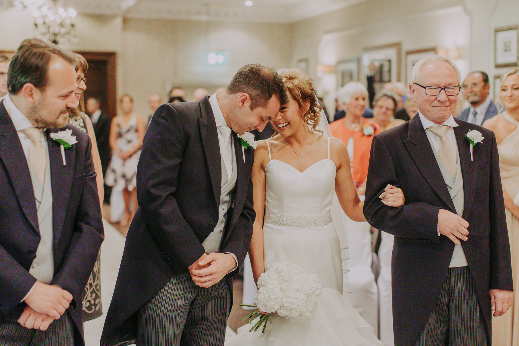 Meg & Jon | Wood Hall Hotel Wedding 46