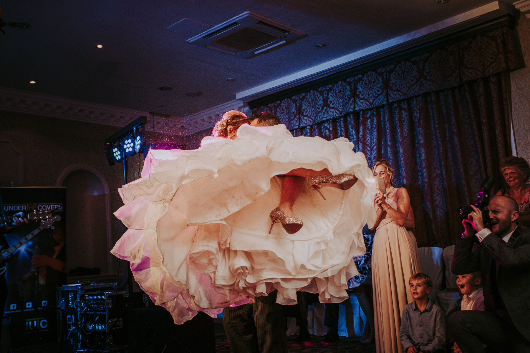 Meg & Jon | Wood Hall Hotel Wedding 89