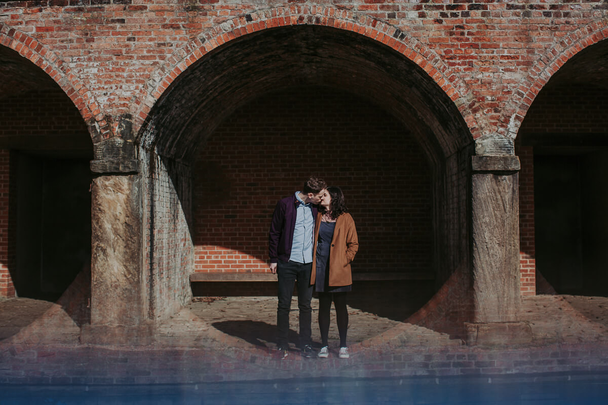 Ruth & Tom | Yorkshire Sculpture Park engagement shoot 10