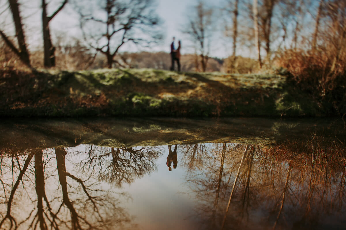 Ruth & Tom | Yorkshire Sculpture Park engagement shoot 14