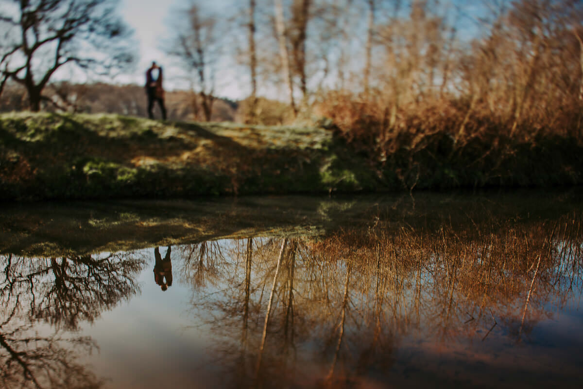 Yorkshire Sculpture Park engagement shoot