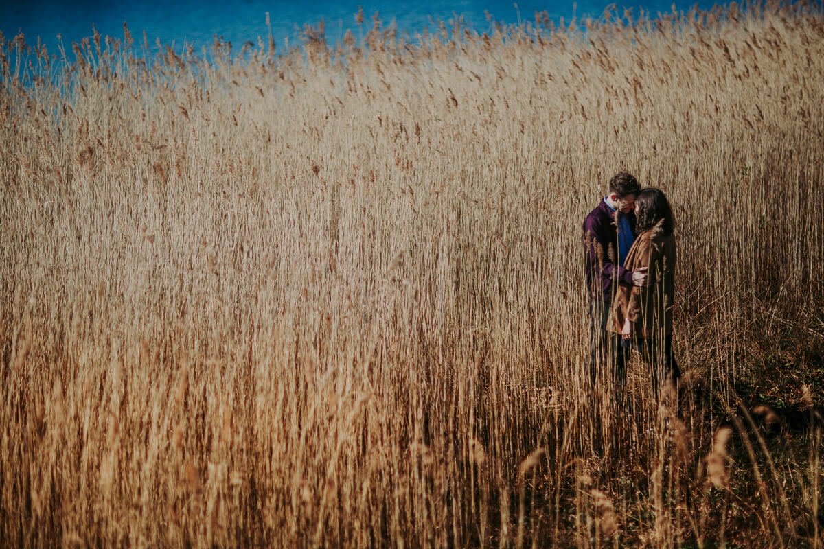 Ruth & Tom | Yorkshire Sculpture Park engagement shoot 15