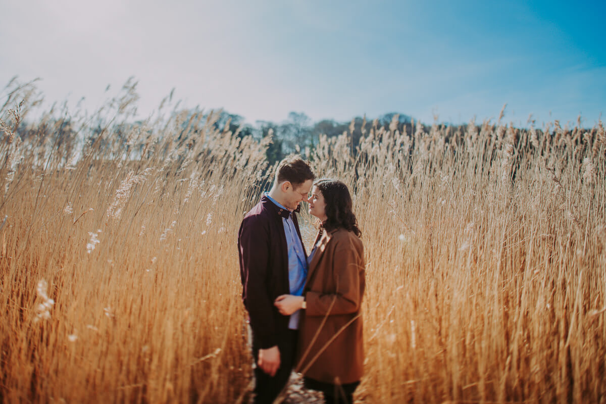 Ruth & Tom | Yorkshire Sculpture Park engagement shoot 16