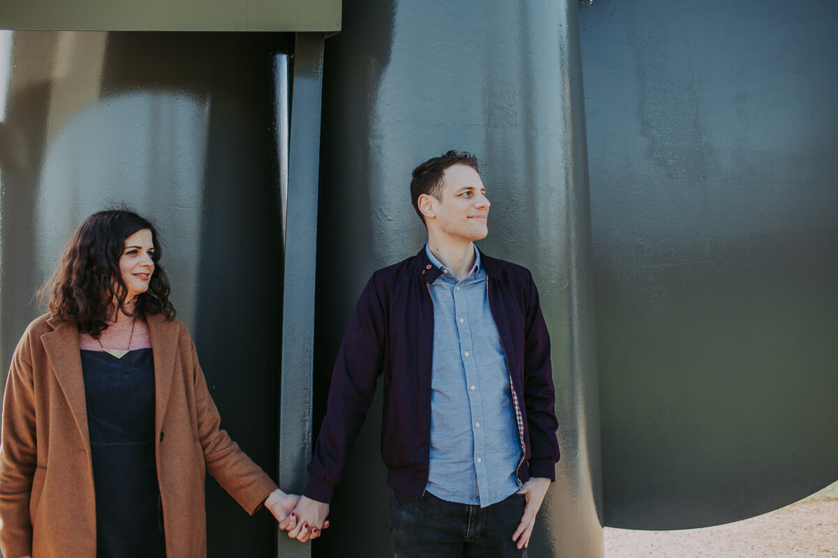 Yorkshire Sculpture Park engagement shoot