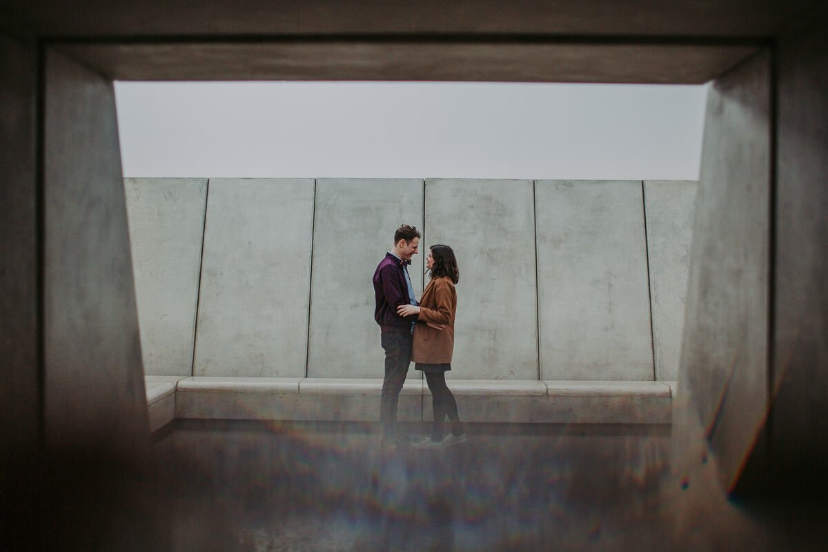 Ruth & Tom | Yorkshire Sculpture Park engagement shoot 4