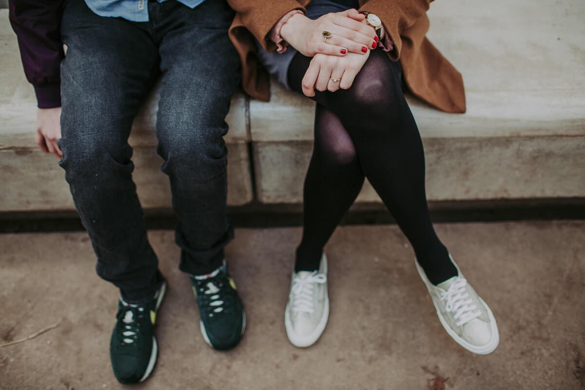 Ruth & Tom | Yorkshire Sculpture Park engagement shoot 6